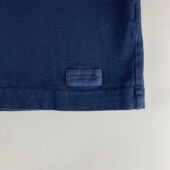 Life Is Good Navy Blue Happy Hour Short Sleeve Crewneck Shirt Mens XL - Picture 3 of 6